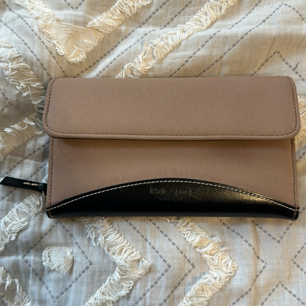 Kate Spade New York Canvas and Leather Wallet
